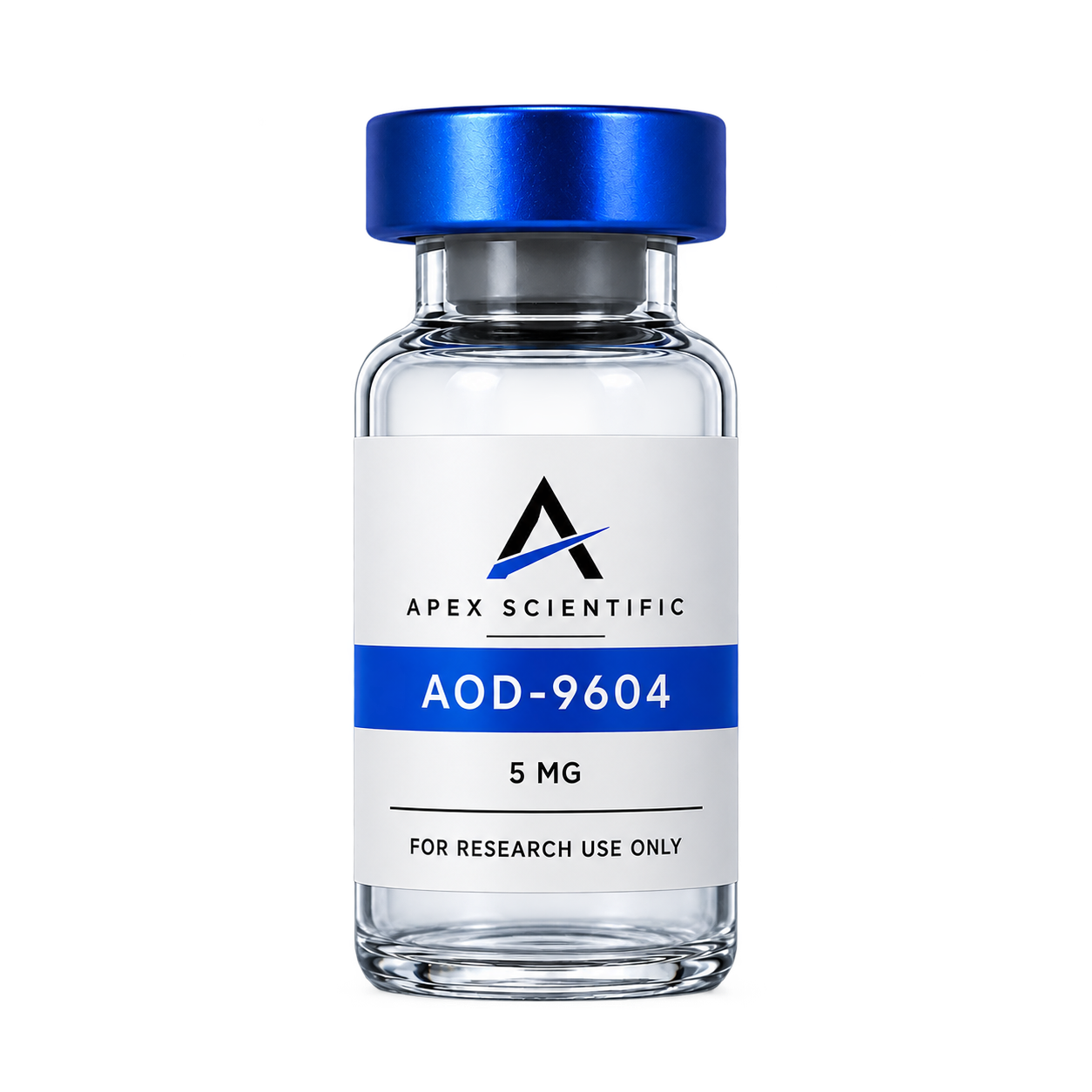 Apex Scientific 5AD labeled research vial