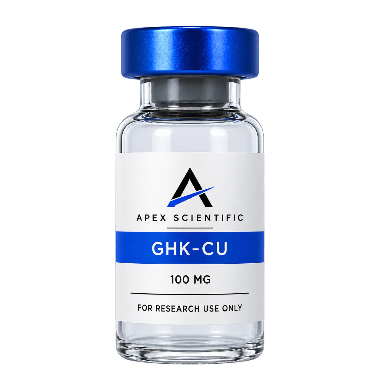 Apex Scientific GHK-Cu labeled research vial