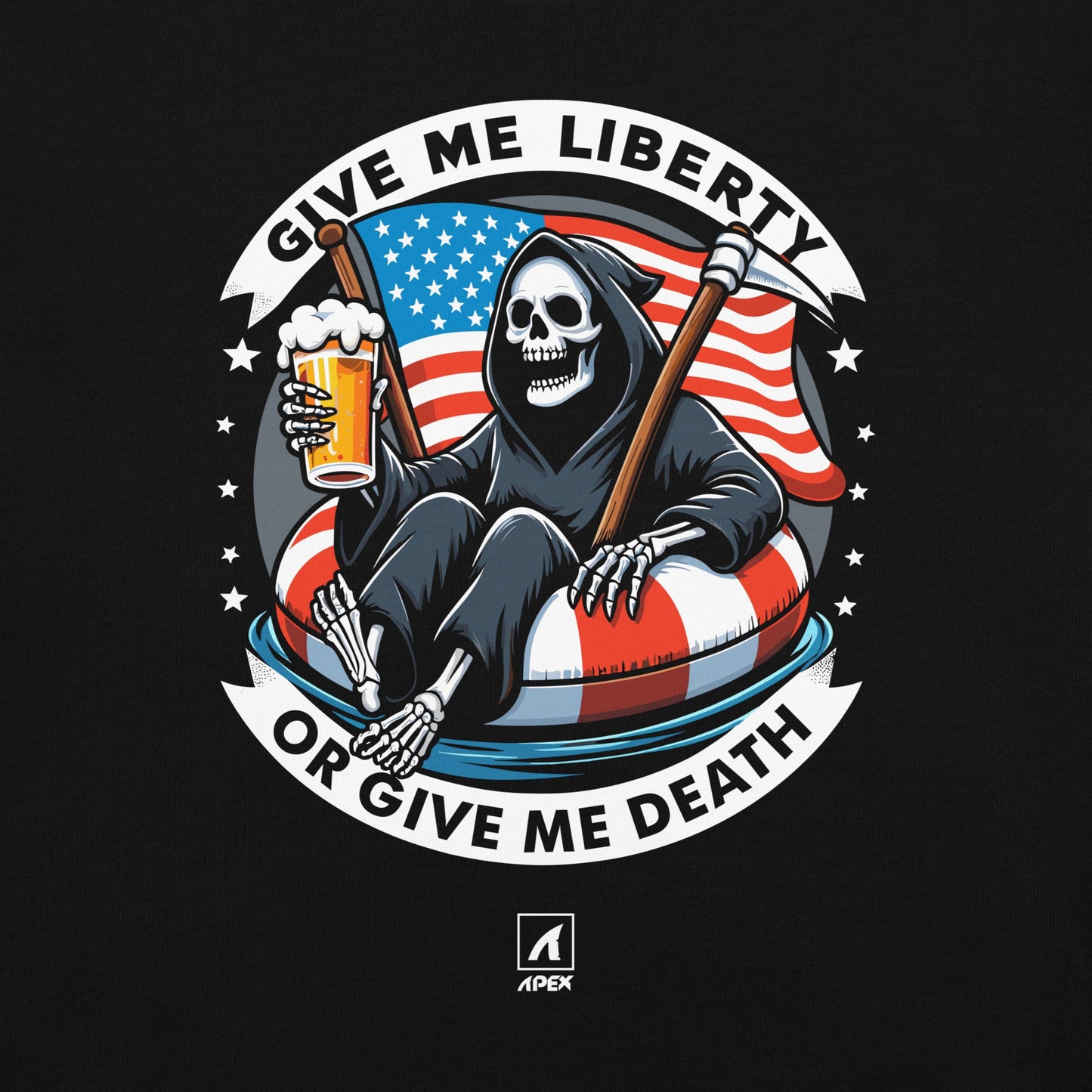 GIVE ME LIBERTY (LIMITED EDITION) - Premium  from APEX USA - Just $33! Shop now at APEX | Clothing Company