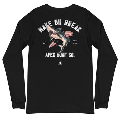 MAKE OR BREAK LONG SLEEVE - BLACK - Premium  from APEX USA - Just $38! Shop now at APEX USA