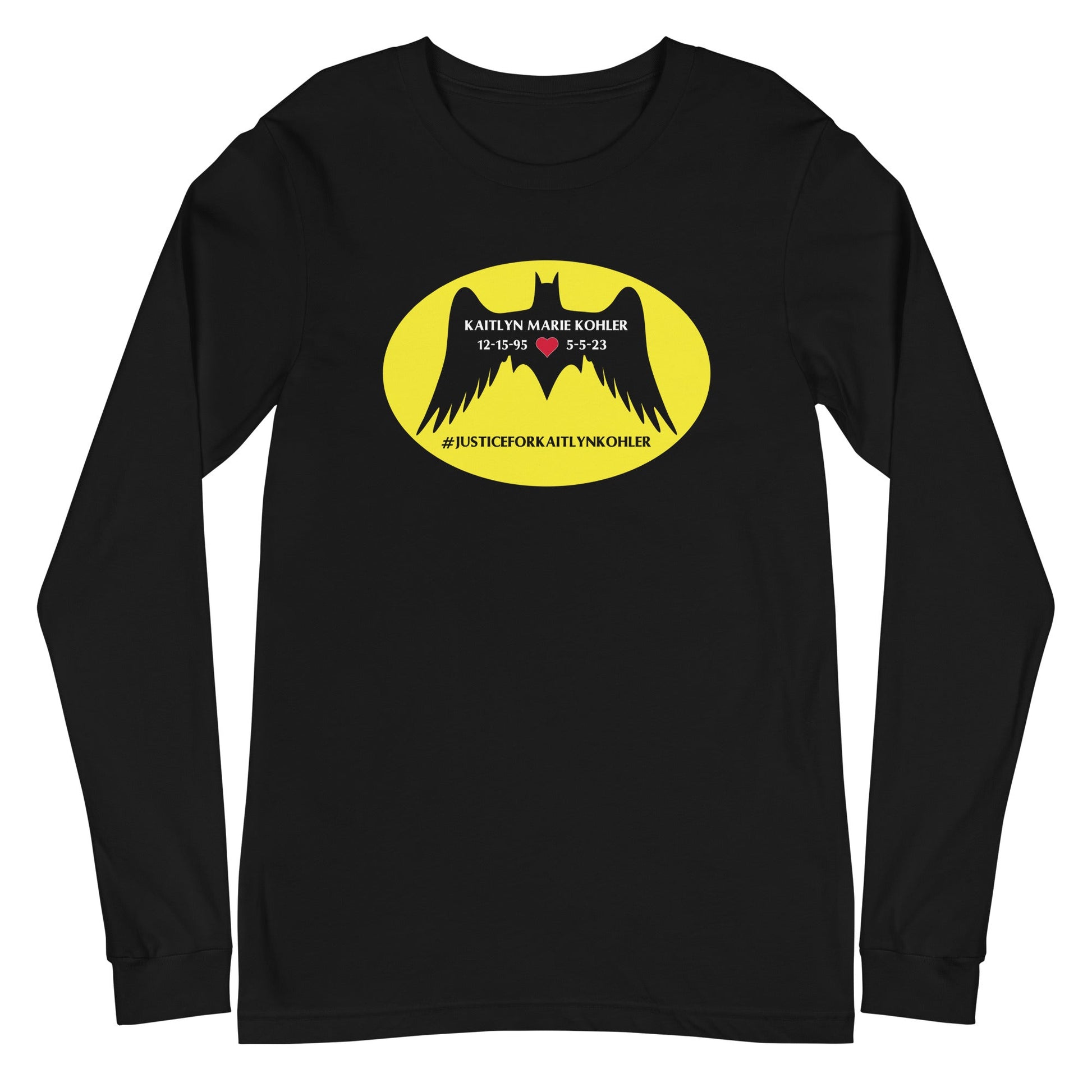 Justice For Kaitlyn Kohler - Black Long Sleeve - Premium  from J4K - Just $28! Shop now at APEX USA
