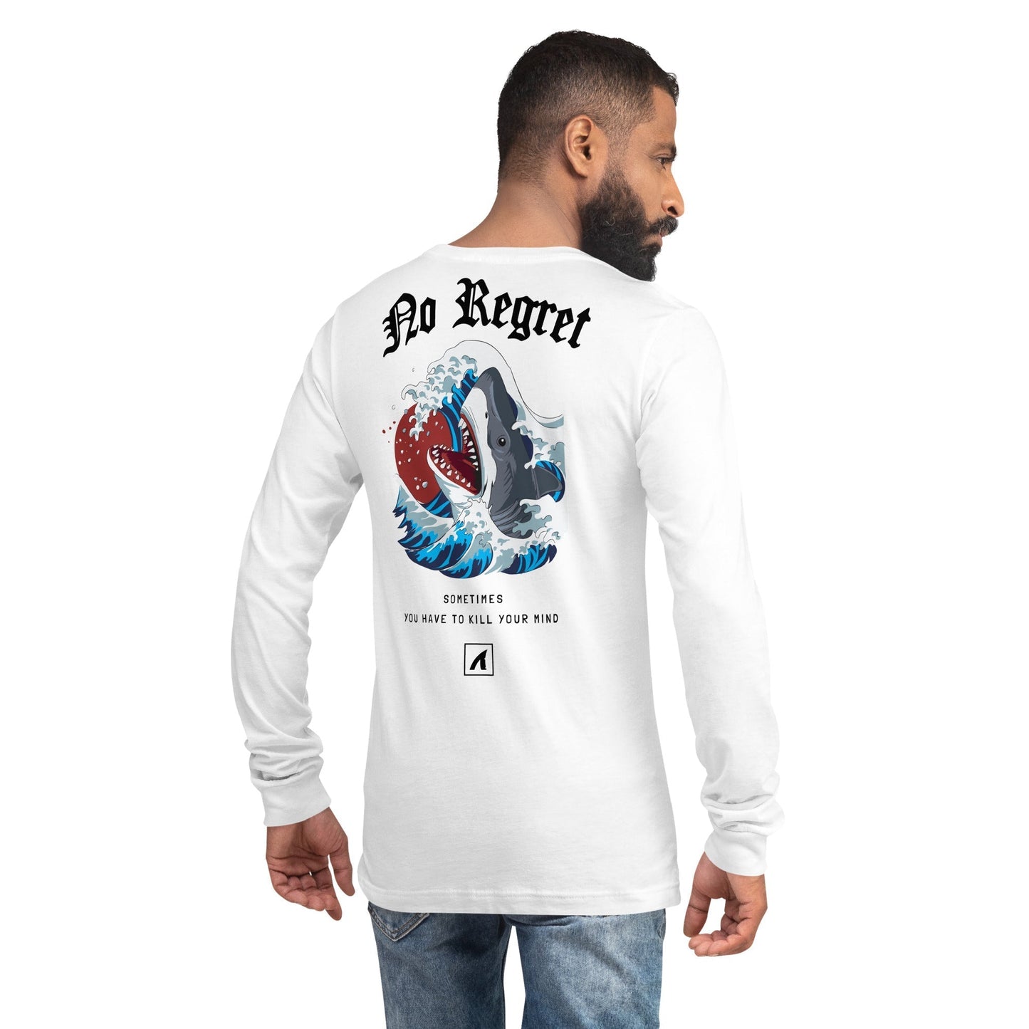 No Regret Long Sleeve - White - Premium  from APEX USA - Just $38! Shop now at APEX USA
