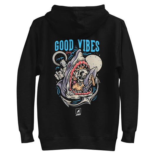 GOOD VIBES ONLY HOODIE - Premium  from APEX USA - Just $49! Shop now at APEX USA